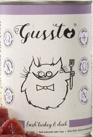 Gussto Fresh Turkey and Duck - indyk i kaczka 400g