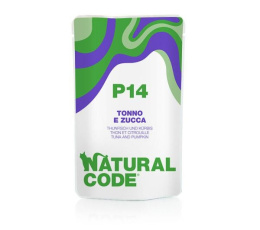 NATURAL CODE P14 TUŃCZYK DYNIA saszetka 70g