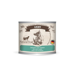 NATURAL TRAIL LIGHT CHICKEN, TURKEY puszka 200g