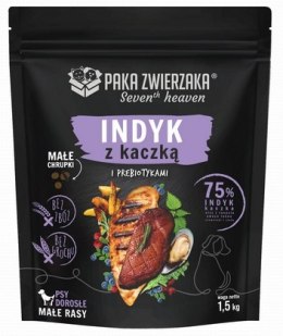 Paka Zwierzaka Seventh Heaven Indyk z kaczką Mini 1,5kg