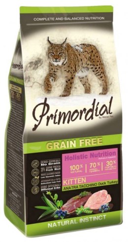 Primordial Cat Grain Free Kitten Duck & Turkey 400g