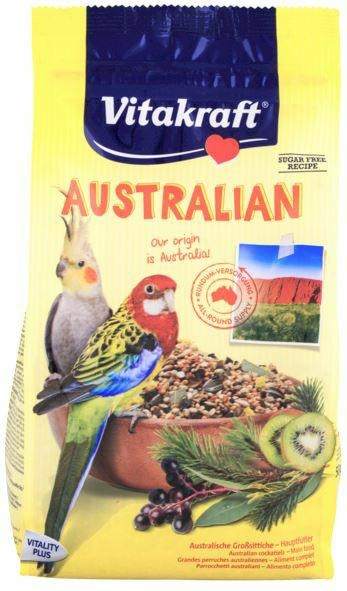 VITAKRAFT AUSTRALIAN dla nimf i rozelli 750g VITAKRAFT AUSTRALIAN dla nimf i rozelli 750g