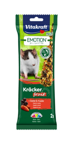 VITAKRAFT KRACKER EMOTION KOLBY SZCZUR OWOCOWE 2szt.