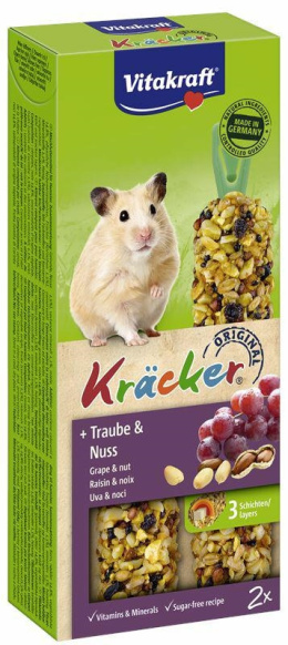 VITAKRAFT KRACKER KOLBY CHOMIK WINOGRONA ORZECH 2szt.
