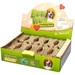 BOW WOW 650 KOŚĆ MIĘSNA DRÓB, KOLAGEN, YUCCA, ZIOŁA, INULINA op.30 szt.
