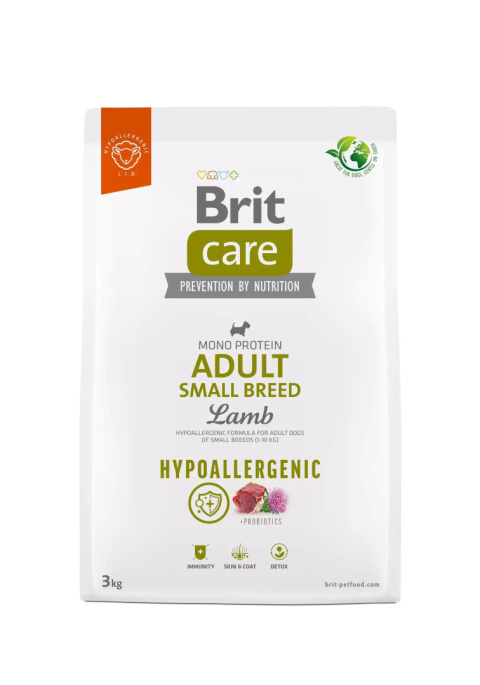 BRIT CARE ADULT SMALL LAMB HYPOALLERGENIC 7kg