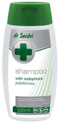 Dr Seidel Szampon dla psów Jodoforowy (również dla kotów i fretek) 220ml