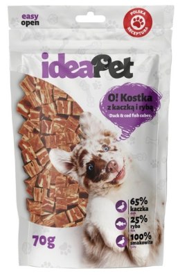 IdeaPet O! Kostka z kaczką i rybą 70g