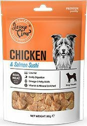 JERKY TIME CHICKEN SALMON SUSHI 80g
