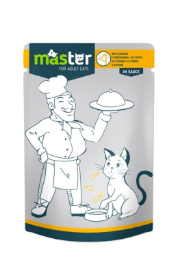 MASTER kurczak saszetka 80g