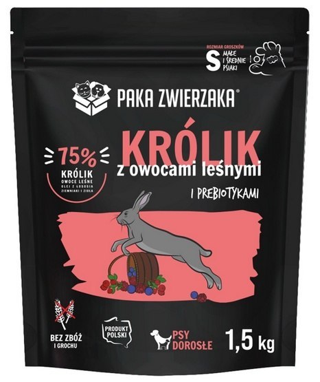 Paka Zwierzaka Seventh Heaven Królik z owocami leśnymi S 1,5kg