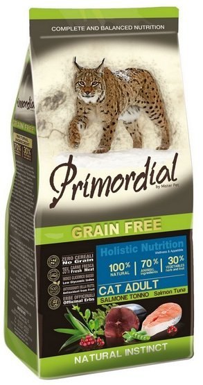 Primordial Cat Grain Free Adult Salmon & Tuna 2kg