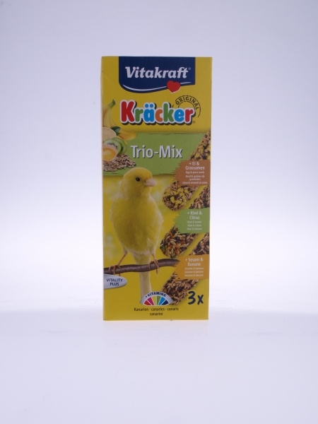 VITAKRAFT KRACKER KOLBY KANAREK TRIO-MIX JAJA & KIWI & SEZAM 3szt. VITAKRAFT KRACKER KOLBY KANAREK TRIO-MIX JAJA & KIWI & SEZAM 3szt.