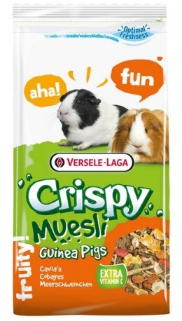 Versele-Laga Crispy Muesli Guinea Pig - pokarm dla świnki morskiej 3,15kg (2,75+0,4kg gratis)