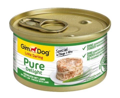 GIMDOG PURE Delight KURA JAGNIĘCINA puszka 85g