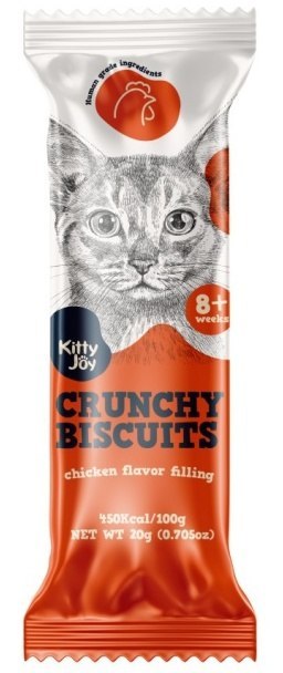 Kitty Joy Crunchy Biscuits Kurczak 20g