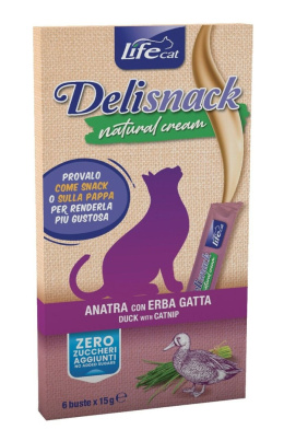 LIFE CAT NATURAL CREAM 6x15g DUCK