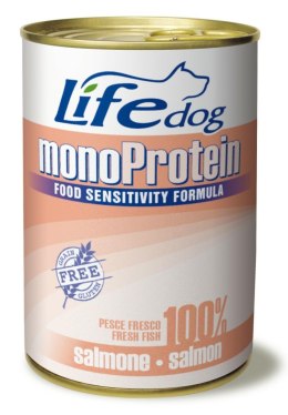 LIFE DOG SALMON MONOPROTEIN puszka 400g