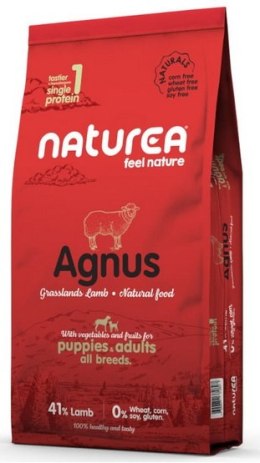 Naturea Dog Naturals Agnus Puppy & Adult Jagnięcina 12kg