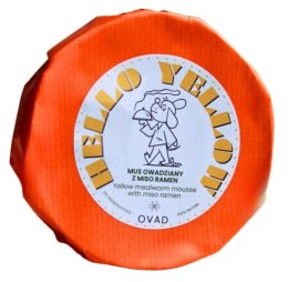 Ovad Hello Yellow Mus owadziany z miso ramen puszka 140g