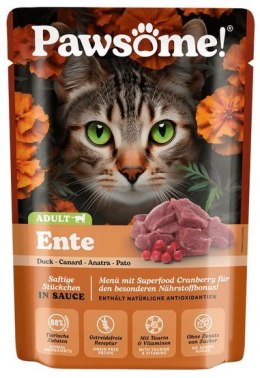 Pawsome Adult Ente - kaczka saszetka 85g