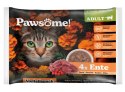 Pawsome Adult Ente - kaczka saszetki 4x85g