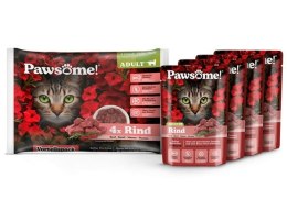 Pawsome Adult Rind - wołowina saszetki 4x85g