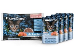 Pawsome Junior Lachs - łosoś saszetki 4x85g