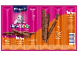 Vitakraft Cat Stick Classic indyk + jagnięcina 6szt [23846]