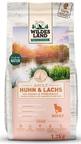Wildes Land Cat Classic Adult Huhn & Lachs 1,2kg