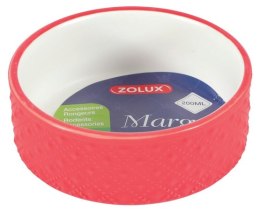 Zolux Miska gres dla gryzoni 200ml czerwona [206613]