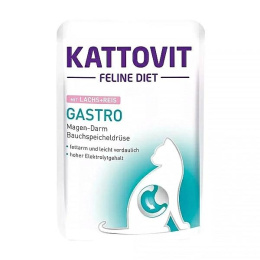 KATTOVIT GASTRO ŁOSOŚ RYŻ saszetka 85g