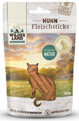 Wildes Land Cat Fleischsticks Huhn 50g