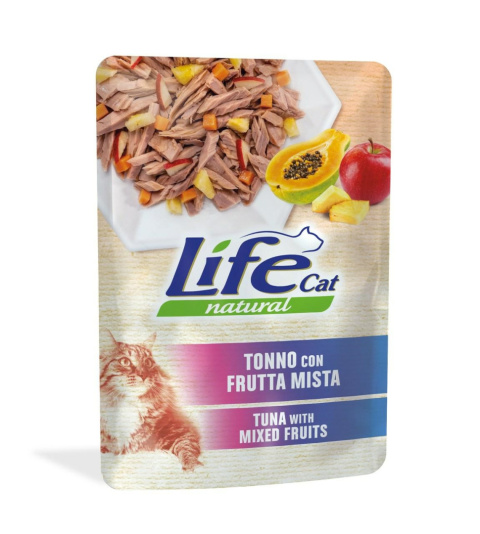 LIFE CAT TUNA + MIXED FRUIT saszetka 70g LIFE CAT TUNA + MIXED FRUIT saszetka 70g