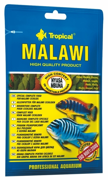 TROPICAL MALAWI TOREBKA 12g. TROPICAL MALAWI TOREBKA 12g.