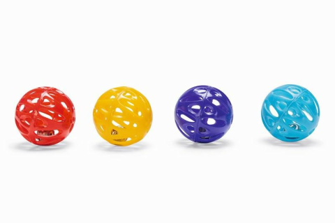 BEEZTEES ZABAWKA DLA KOTA PLASTIKOWA PIŁECZKA Z DZWONKIEM 4cm BEEZTEES ZABAWKA DLA KOTA PLASTIKOWA PIŁECZKA Z DZWONKIEM 4cm