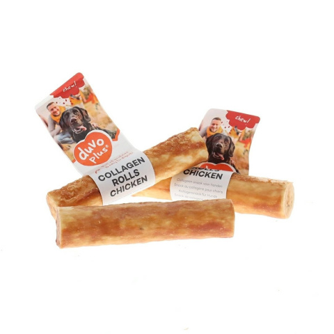 DUVO+ GRYZAK PATYK KOLAGENOWY KURCZAK 12,5cm - 1szt DUVO+ GRYZAK PATYK KOLAGENOWY KURCZAK 12,5cm - 1szt