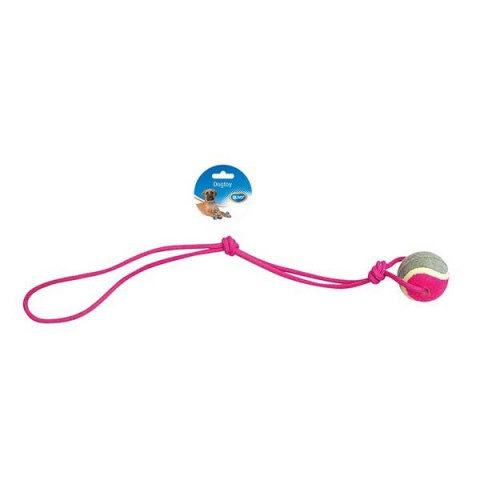 DUVO+ ZABAWKA PIŁKA TENISOWA ZE SZNUREM 60cm DUVO+ ZABAWKA PIŁKA TENISOWA ZE SZNUREM 60cm
