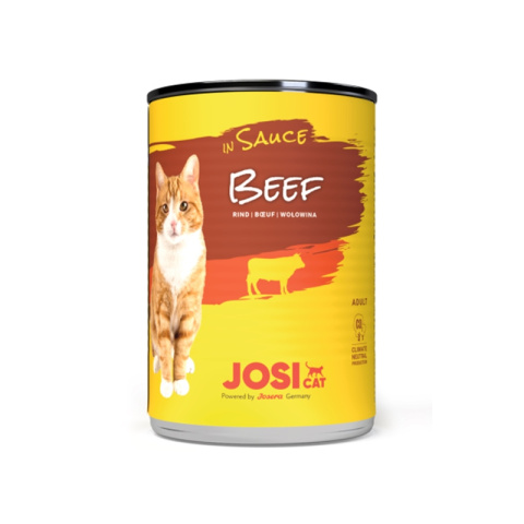 JOSERA KOT JOSICAT BEEF IN SAUCE puszka 415g JOSERA KOT JOSICAT BEEF IN SAUCE puszka 415g