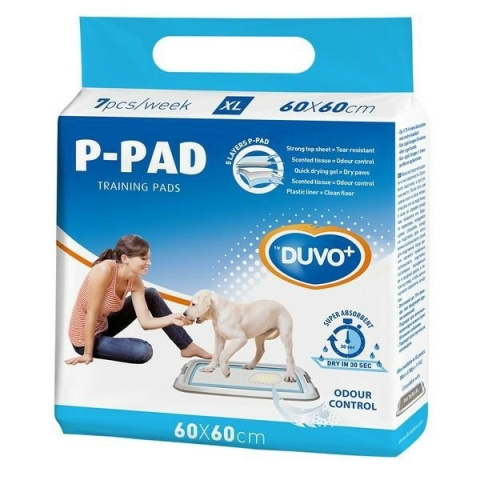 DUVO+ PODKŁADY DLA PSA " XL" 7szt 60 x 60cm DUVO+ PODKŁADY DLA PSA " XL" 7szt 60 x 60cm