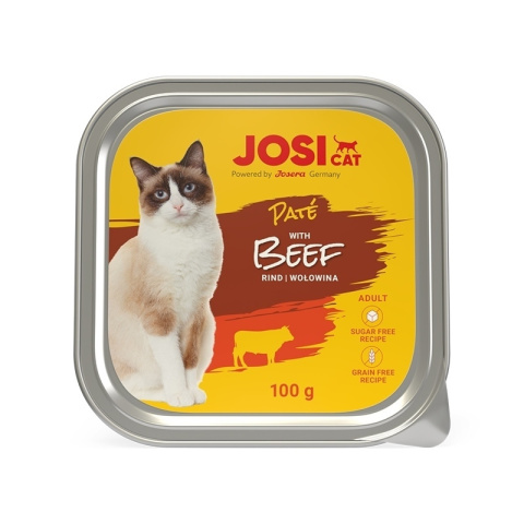 JOSERA KOT PATE JOSICAT BEEF tacka 100g JOSERA KOT PATE JOSICAT BEEF tacka 100g