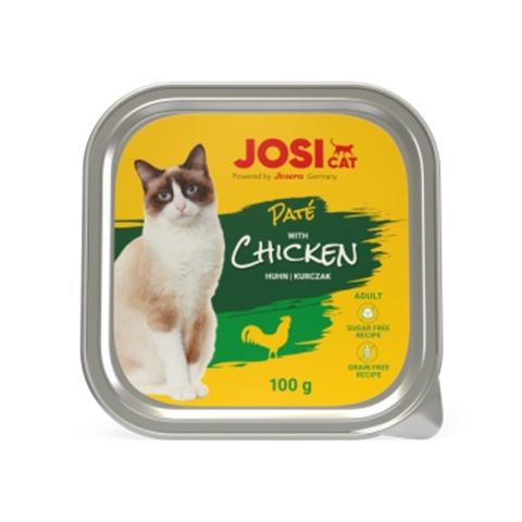 JOSERA KOT PATE JOSICAT CHICKEN tacka 100g JOSERA KOT PATE JOSICAT CHICKEN tacka 100g