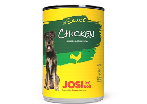 JOSERA PIES JOSIDOG CHICKEN IN SAUCE puszka 415g JOSERA PIES JOSIDOG CHICKEN IN SAUCE puszka 415g