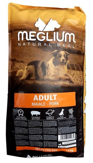 Meglium Dog Adult Pork 14kg Meglium Dog Adult Pork 14kg