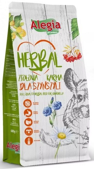 Alegia Herbal Szynszyla 600g Alegia Herbal Szynszyla 600g
