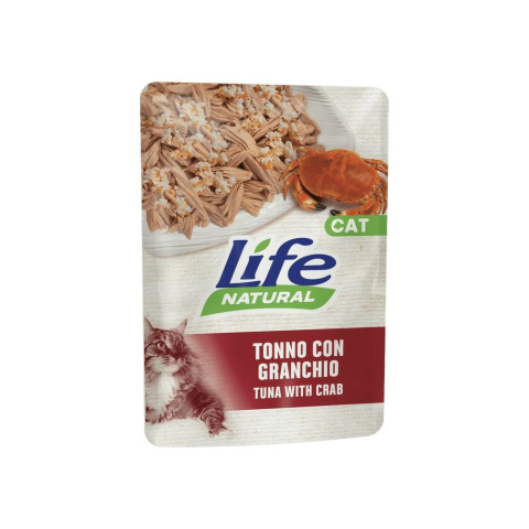 LIFE CAT TUNA + CRAB saszetka 70g LIFE CAT TUNA + CRAB saszetka 70g