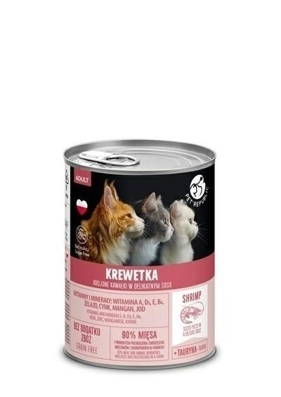 PET REPUBLIC KOT KREWEKA sos puszka 400g