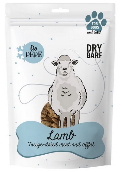 Paka Zwierzaka Lio PEPE Przysmak Lamb (płuco jagnięce) 30g Paka Zwierzaka Lio PEPE Przysmak Lamb (płuco jagnięce) 30g
