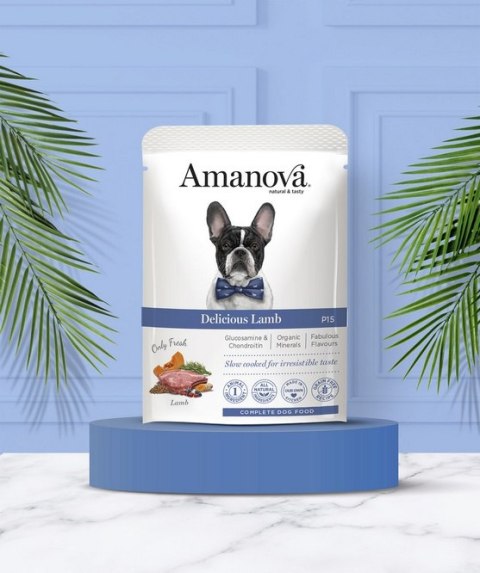 Amanova Dog Adult Delicious Lamb - jagnięcina saszetka 100g [P15]