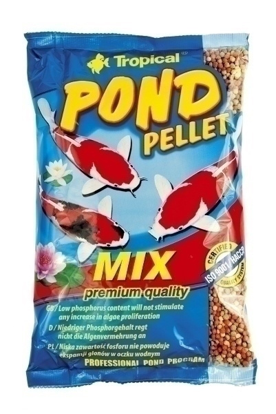 TROPICAL POND PELLET MIX WOREK 1l. TROPICAL POND PELLET MIX WOREK 1l.